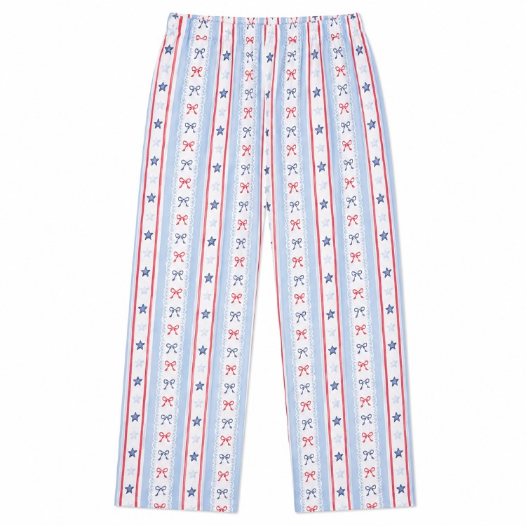 Lounge Pants USA Bows & Stars - M