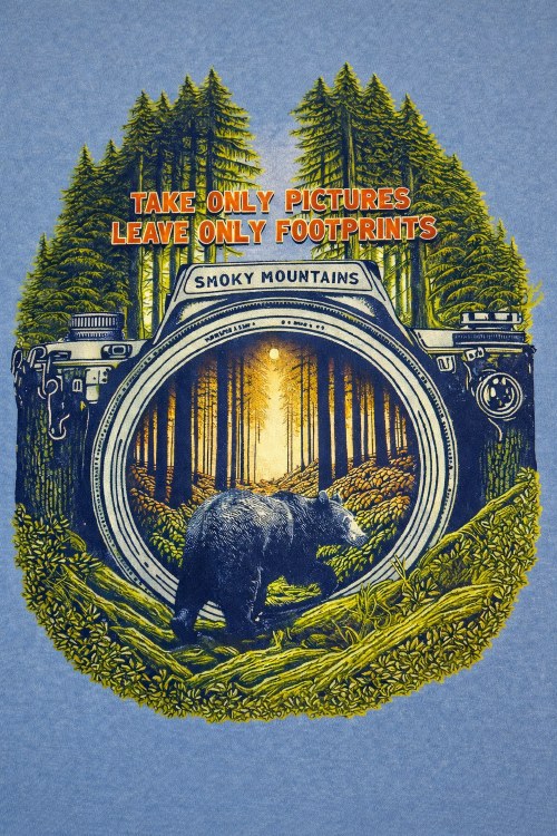 Comfort Colors LS Camera Black Bear - XL