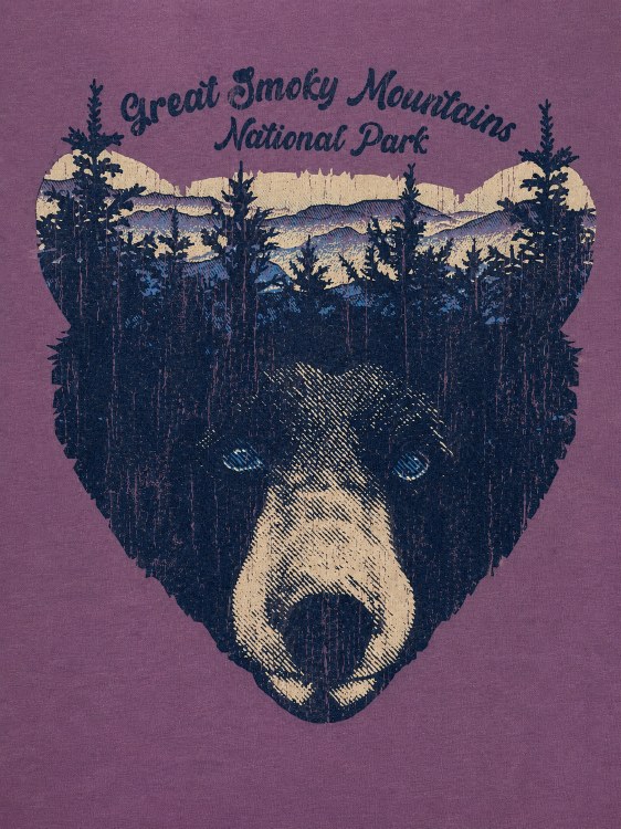 LS Black Bear Tree Bust - Berry