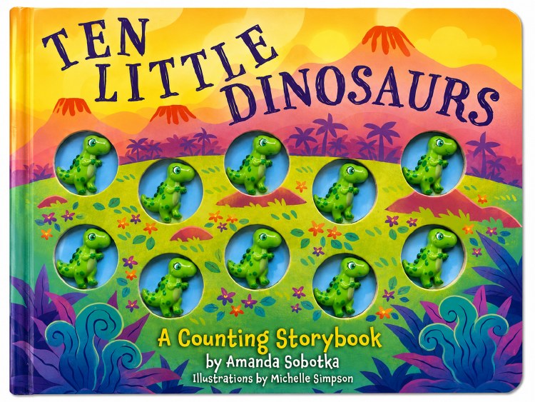 Ten Little Dinosaurs