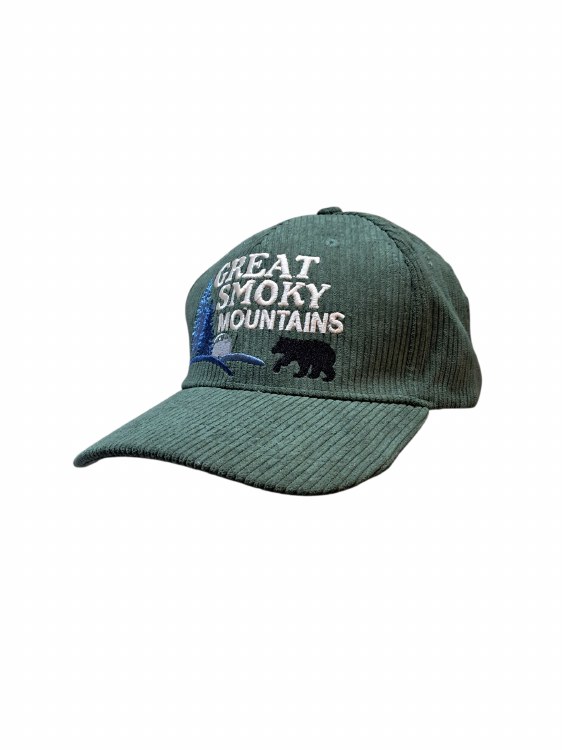 Smoky Moon Mountain Corduroy- Green
