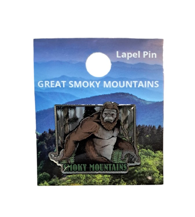 Bigfoot Hat Pin- Smoky Mountains