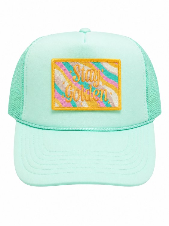 Cap/StayGolden/Foam/SeaFoam