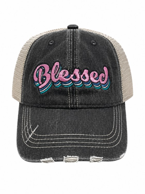 Blessed Layered Font - Black