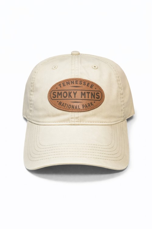 Trucker Cap - GSMNP Brown Patch - Khaki