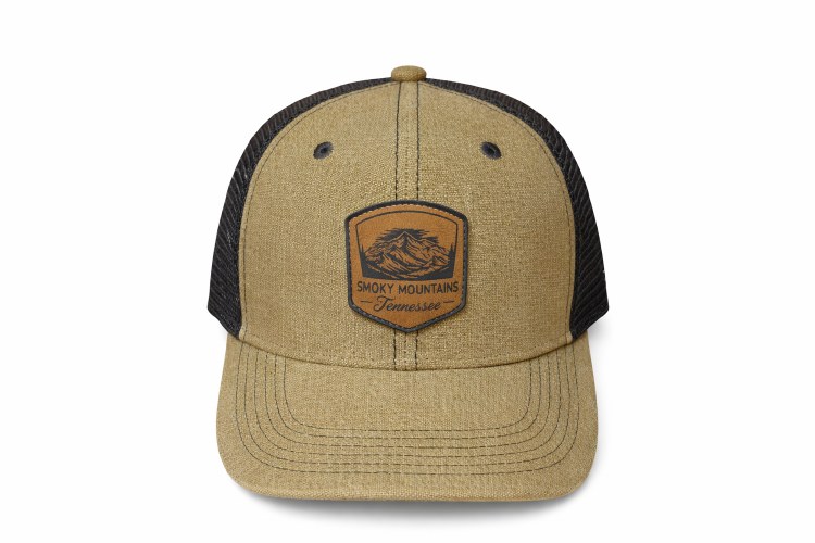 Trucker Cap - Inset Scene - Camel