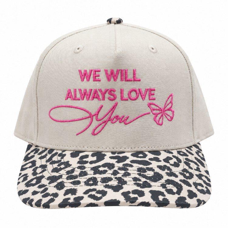 Cap We Will Always Love You - Natural/ Leopard