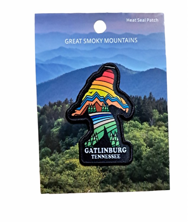 Bigfoot Patch- Retro Gatlinburg, TN