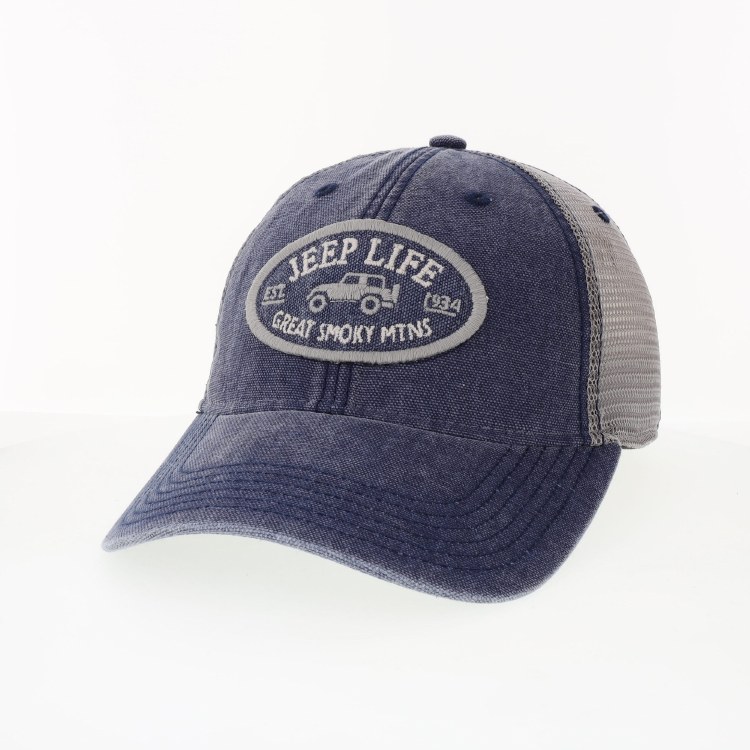 Jeep Life Navy Gray Hat