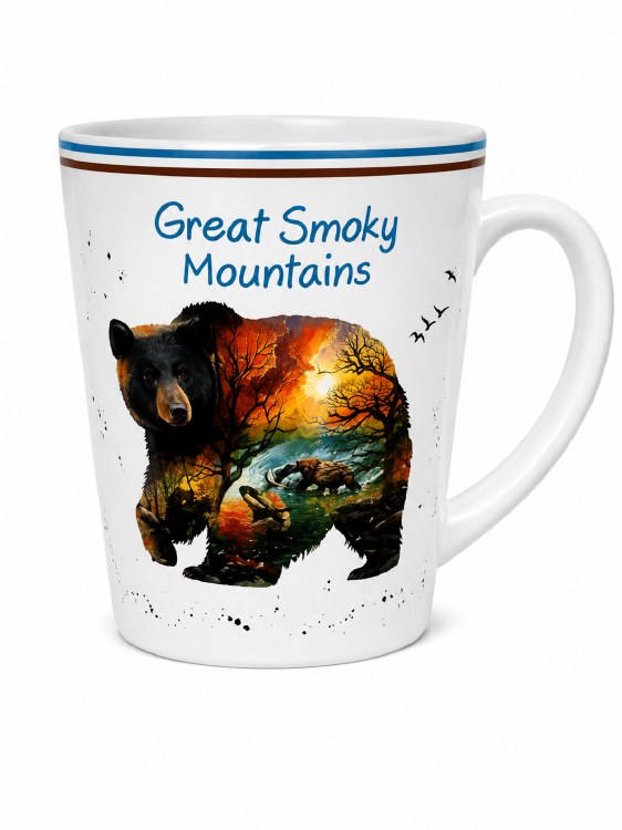 Bear Watercolor Mug