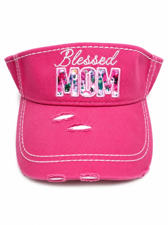 Visor Blessed Mom - Pink
