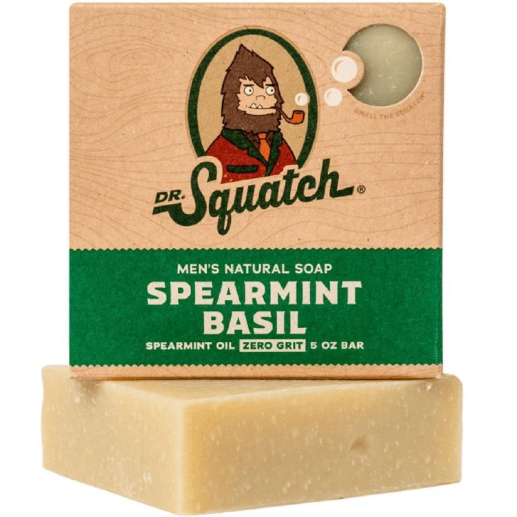 Dr. Squatch Spearmint Basil Soap