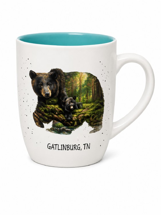 Bear Family Gatlinburg Tennessee Mug