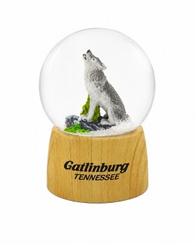 Snowglobe Wolf