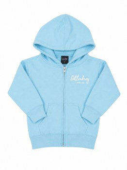 Toddler Full- Zip Hood Gatlinburg - Blue Mint