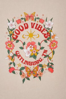 Simple Hippie Poster - Peach