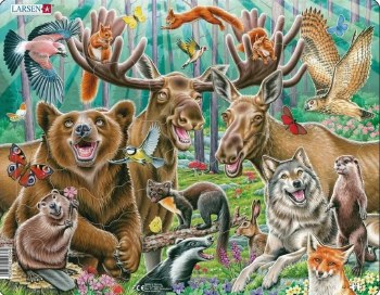 Happy Forest Selfie- 42 Pieces