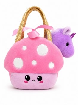 Carrier with Unicorn Plush
