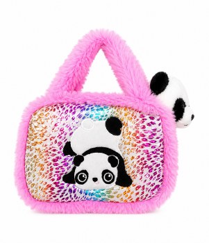 Carrier with Panda Plush