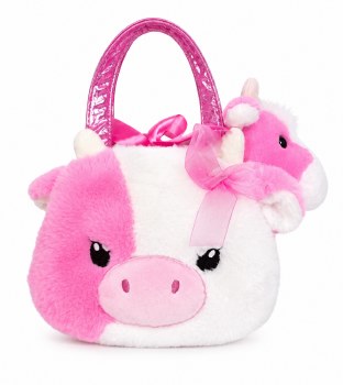 Carrier with Cow Plush