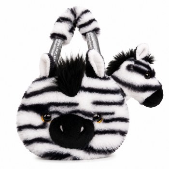 Carrier with Zebra Plush