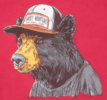 Hardy Black Bear - Heather Red - XS