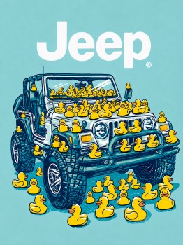 Additional picture of Jeep Duck Over Load - Chalky Mint