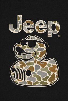 Jeep Camo Duck - Black