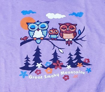 Kid's Hoot Family- Lavender- M
