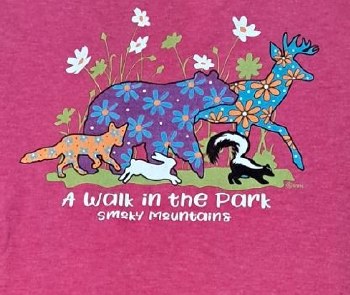 Kid's Walk in the Park- Heather Pink- L