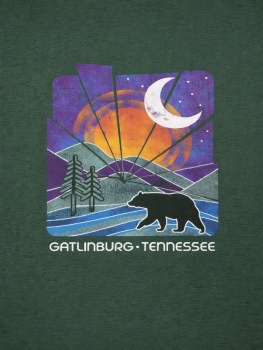 Kid's Shatter Scene Bear- Forest- L