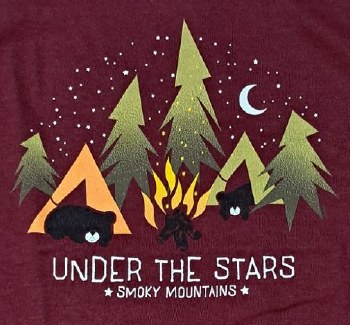 Kid's Under the Stars- Maroon- XS