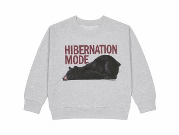 Kid's Crew Hibernation Mode - Sport Grey