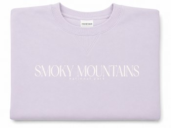Crew Burn Wash Smoky Mountains - Lilac