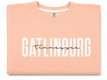 Crop Crew French Terry Gatlinburg - Blush