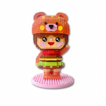 Mini Bricks - Burger Bear