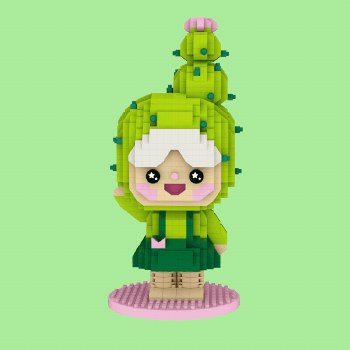 Mini Bricks - You Grow Girl