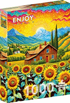 Sunflower House - 1000 Pieces