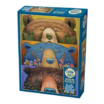 Bear Eyes: Harvest- 500 Piece Puzzle