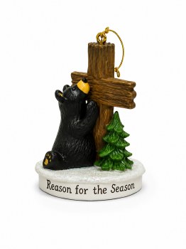 Bearfoots Reason for the Season Ornament