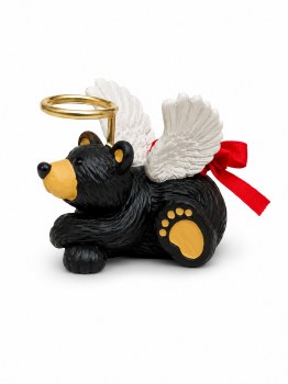 Bearfoots Guardian Angle Bear Ornament