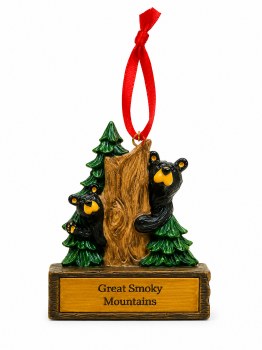 Bearfoots Hide and Seek Ornament