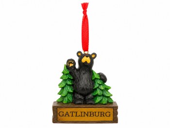 Bearfoots Hello Bear Ornament
