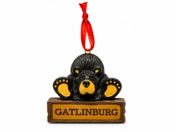 Bearfoots Playful Bear Ornament