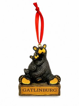 Bearfoots Bear and Cub Ornament