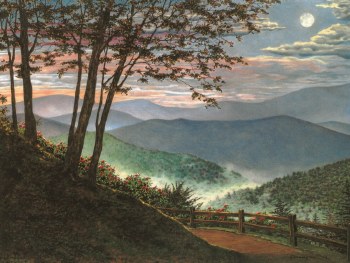 Smoky Mountain Twilight - 550 Pieces