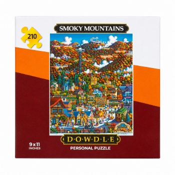 Smoky Mountains Personal Puzzle - 210 Pieces