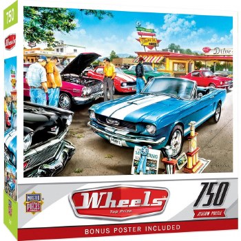 Wheels - 750 Piece Puzzle