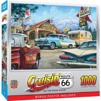 Cruisin' Route 66 - 1000 Piece Puzzle