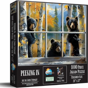 Peeking In- 1000 Piece Puzzle